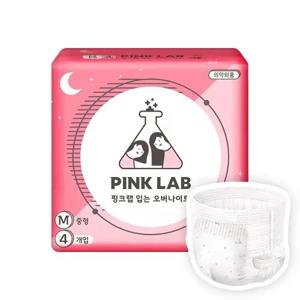 [핑크랩] 입는 오버나이트 (4개입) (중/대/특대형) x 6개