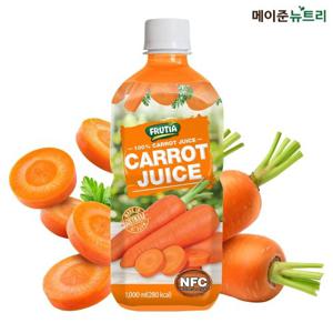 메이준뉴트리 NFC 착즙 프루티아 100% 당근주스 1,000ml 1병