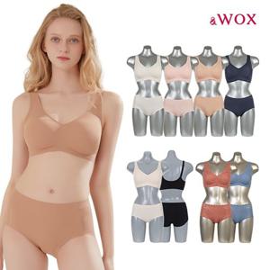 [앤왁스] 꿈의브라 2종+사은품 팬티 2종(총4종)