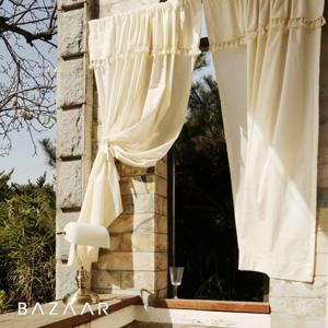 [바자르] 퐁퐁이 태슬 가리개 커튼(150x150)