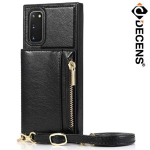 갤럭시 A90 5G 목걸이 가죽 포켓 핸드폰 케이스 M776