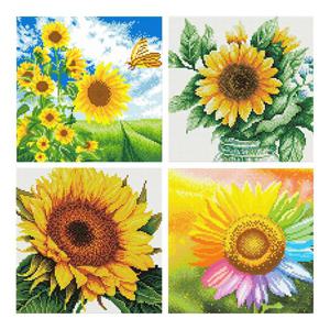 하비스 명화풍경 DIY 보석십자수 패브릭 원단형 모음 30x30cm (10종 택1)