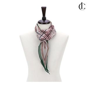 엘케이트 여성 스카프 마름모 쉬폰 숄 패턴 머플러 LDR166