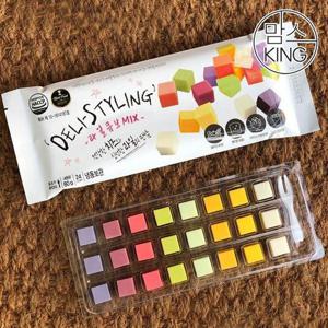 갤러리아_[맘스킹] 천우에프엔비 과일큐브치즈 MIX 24입(8가지맛)X4세트