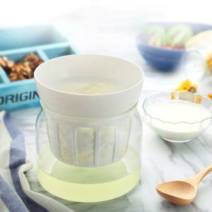 투명 유청분리기 꾸덕 요거트메이커 1L유리병 그릭요거트 만들기 세트 뚜껑포함 K852