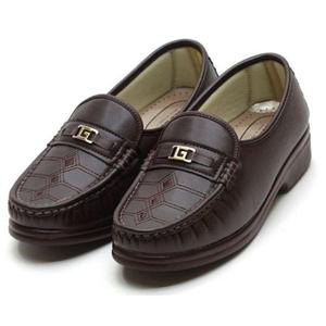 여자신발 미들굽 깔끔로퍼 엄마 할머니 신발 컴포트화 단화 중년신발 HWE28AD1