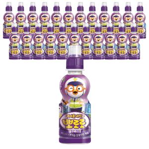 팔도 뽀로로 어린이 음료 블루베리맛 235ml 24개