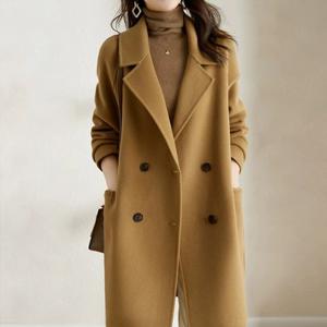 [몽벨리즈]더블헤링본소프트모직코트 mde2302631