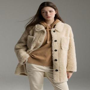 [리오벨][리오벨] 25FW 호주산 양모 100% 아웃포켓 하프코트