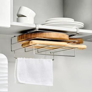 바겐슈타이거 스텐 도마 거치대 정리대 3단 상부장 걸이 주방 정리 수납 행주걸이