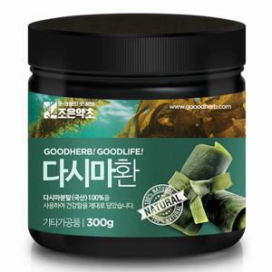[조은약초] 다시마 환 300g x 1통(총 300g)