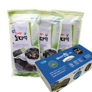 [거제수협] 거제 견내량 해풍건조 돌미역세트 (200gx3봉)