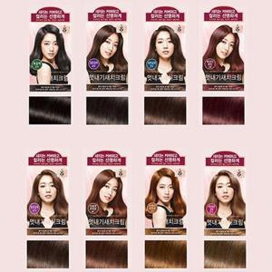 [XB705M1M]간편한 려 우아채 멋내기 새치크림 염색약