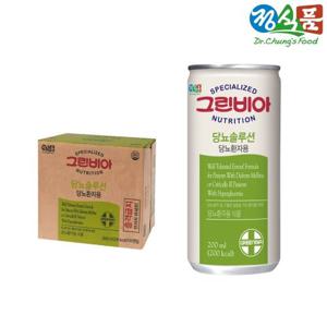 [정식품]그린비아 당뇨솔루션 당환자식 저당 200mlx30캔