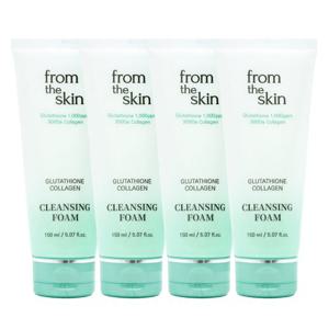 프롬더스킨 글루타치온 콜라겐 클렌징 폼 150ml 4개
