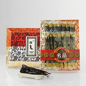 [금삼] 홍삼정과 한뿌리정과 비단지함(상) 600g(15-17뿌리)