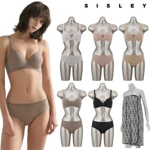 [방송히트]시슬리 언더웨어 SS11 노와이어 3D 서포트 몰드 누디 브라팬티세트