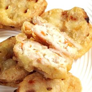 [단짠예찬] 빠삭 오징어연근튀김 1kg(약50개입)