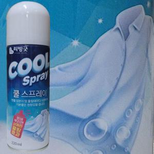 리빙굿 의류 쿨스프레이220ml 운동전후 취침전 청량감 WE1912D