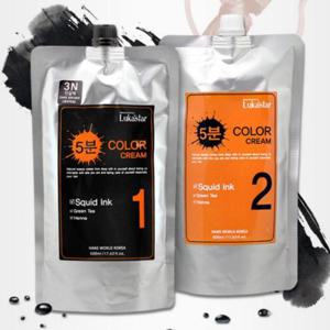 염색 크림 칼라 헤어 머리 선명한 오징어먹물 WFLPXL6