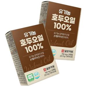 [굿소일] 이탈리아산 유기농 엑스트라버진 호두 60정