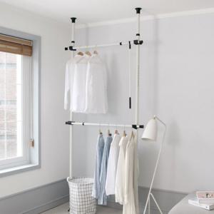 리빙홀릭 함머톤 기둥식 행거 38파이 2단 높이조절OK