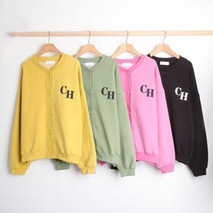 빅사이즈사랑해요 N693L212 CH기모안감버튼가디건 YU