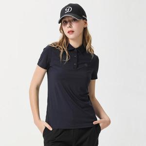 [데니스골프][DENNIS] 여성)스포티 쿨 카라 반팔티_NAQMLTS073