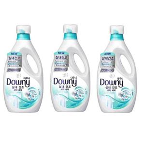 피앤지/다우니 세탁세제 실내건조1.9L용기(겸용)3묶음 WD7A501
