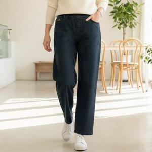 [엄마옷 로즈맘] 우디털안감청바지