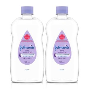 존슨즈 베드타임 베이비 오일 500ml x 2개