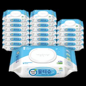 [캡형] 깨끗한나라 페퍼민트 물티슈 (70매X20팩)