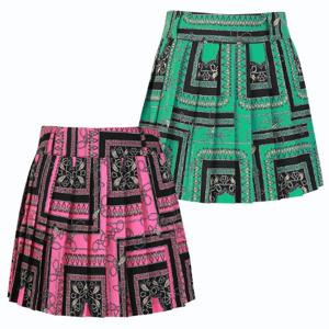 SNP골프 여성 로프 프레임 플리츠 큐롯 스커트