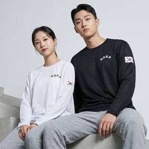 1+1 남여고용 로카티 ROKA 남여공용 드라이 메쉬 긴팔 티셔츠 6컬러 A26T203