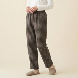 바풀 JWS WM 184100 여성 보온 파자마 수면 바지 니트 기모 실내복 팬츠