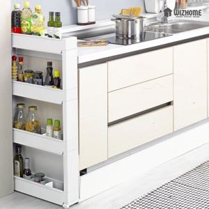 위즈홈 이동식 틈새선반 4단