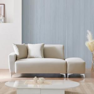 동서가구 코코 아쿠아텍스 패브릭 2인 소파＋스툴 DF925898