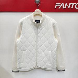 [팬텀]골프 여성 소매 니트 퀼팅 하이브리드 점퍼_BP