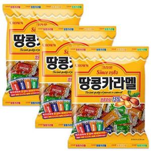 갤러리아_크라운 땅콩카라멜 324gx3개