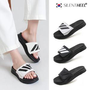 국산 발편한 여성 남성 이중 쿠션 슬리퍼 키높이 3.5cm 여자 남자 사무실 실내화 학생 신발 KS023