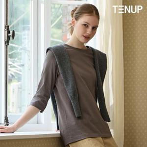 [텐업]코튼100 7부소매 티셔츠 5종