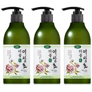 에덴필드 더블모 어성초 모발팩 300ml X 3개 모발 영양 한방 트리트먼트