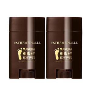 에스떼미알레 마누카 꿀 허니 풋스틱 2개 애기발스틱 발각질크림
