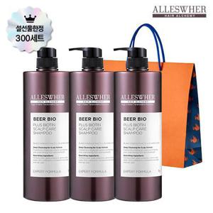 [알레스버][알레스버]비어 바이오 스칼프 샴푸 1kg3통_672171