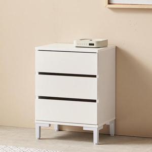 (착불) 마틴 3단 침대옆 서랍 높은 협탁 400 틈새 사이드테이블 침실 수납 선반