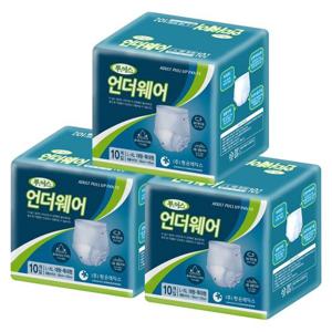 포그니 성인용 요실금 팬티 기저귀 특대형 10매X8팩 1박스