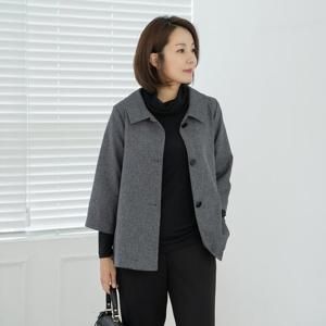 ★특가/BEST★[마담4060] 엄마옷 로라카라 자켓 40대 50대 (QJK2408009)