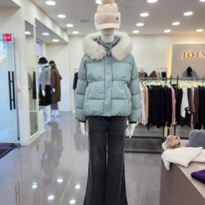 [꼼빠니아]폭스털  덕 패딩  CAEW1-WIH210