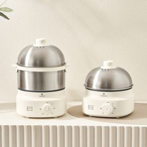 디온리 올스텐 미니큐브 2단 전기 계란찜기 타이머 감동란 계란삶는기계 NBE522S