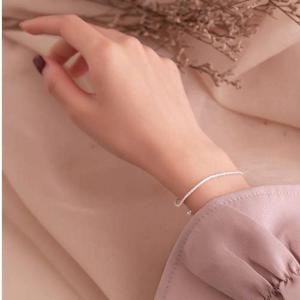 고급 S925 실버팔찌 여성 은팔찌 WCA5284